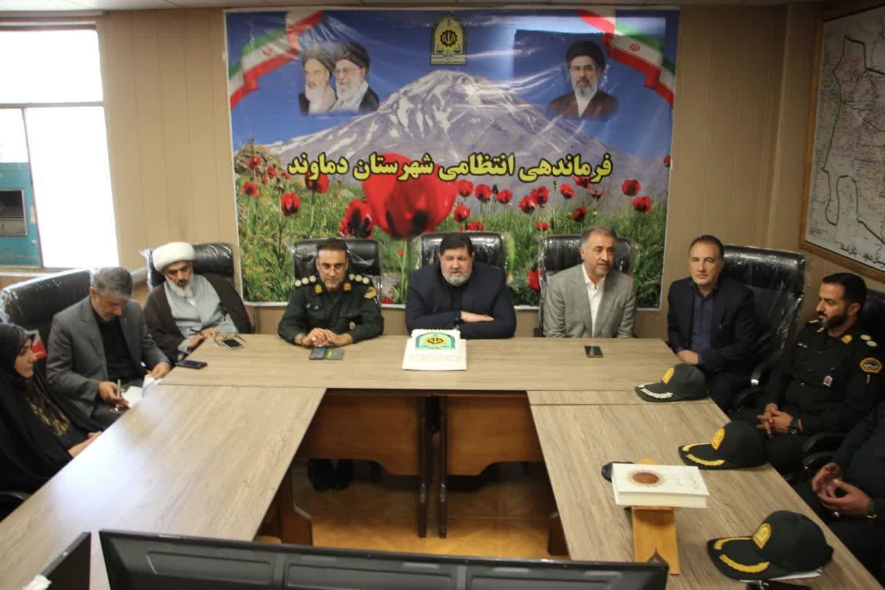 قدردانی مدیریت شهری دماوند از سبزپوشان فراجا در هفته نیروی انتظامی
