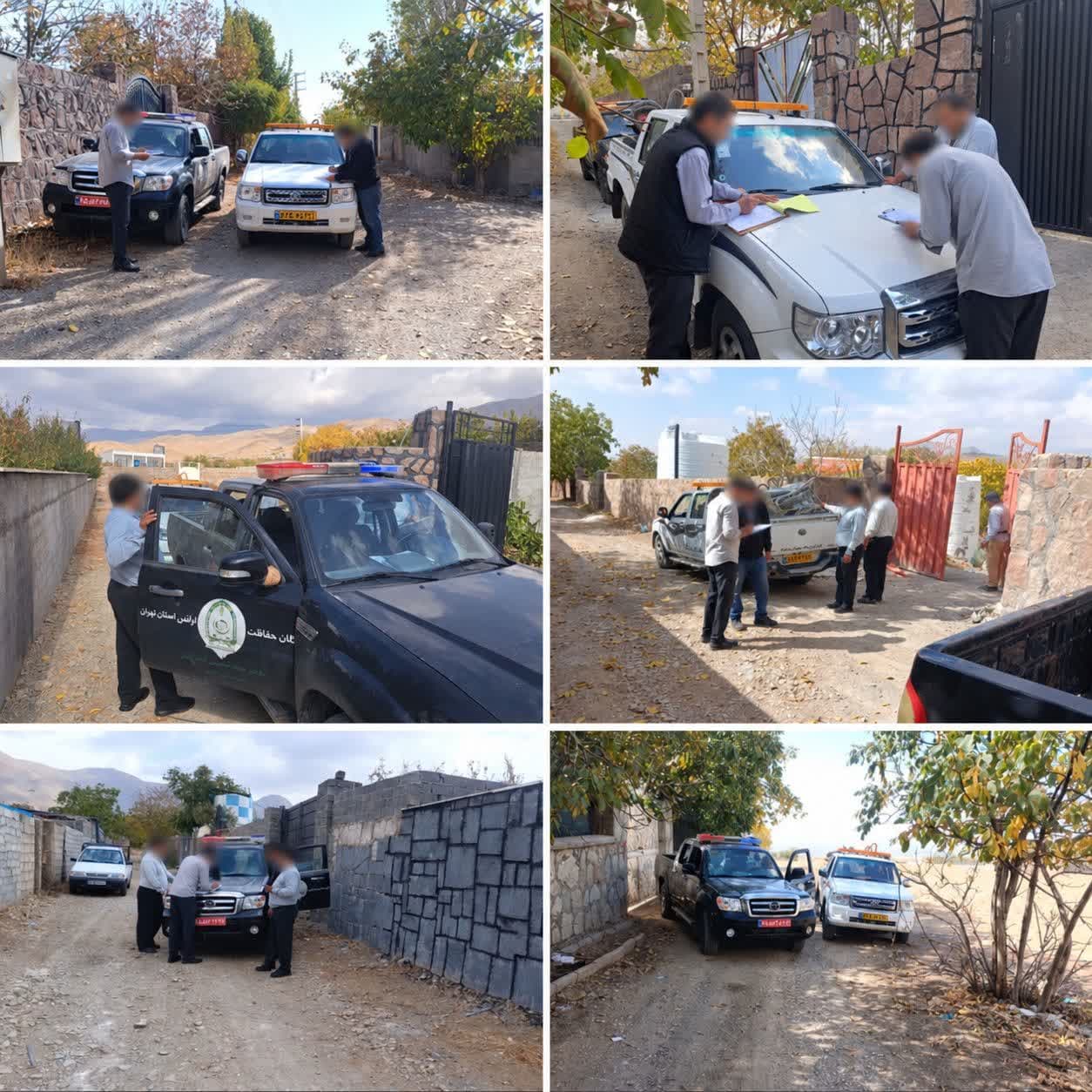 هشدار به متخلفان ساخت‌وساز بناهای غیرمجاز در اراضی کشاورزی چنار شرق دماوند